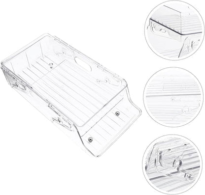 Fridge Can Dispenser Soda Rack for Refrigerator Large Capacity Can Organizer