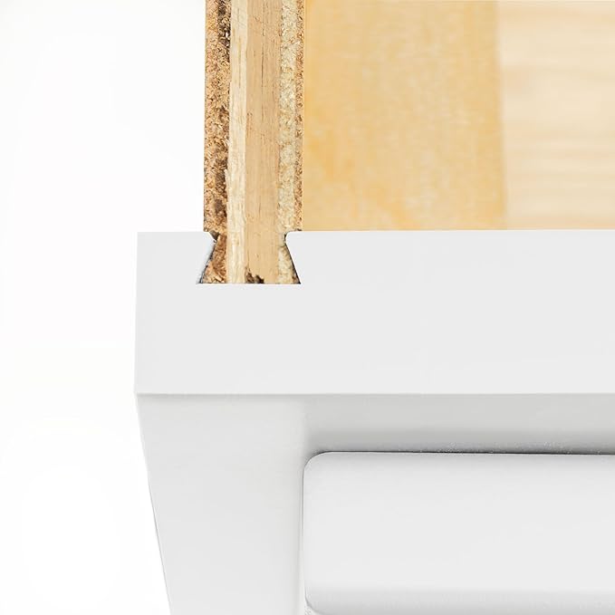 Quicklock RTA (Ready-to-Assemble) | Base Kitchen Cabinets - Shaker Style | Made in America (Pure White, 15" Wx34.5 Hx24 D Base)