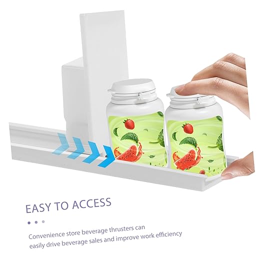 ULTECHNOVO Drinks Organizer Automatic Pusher Dispenser for Fridge Versatile Soda Can Organizer for Retail Store Supermarkets Easy