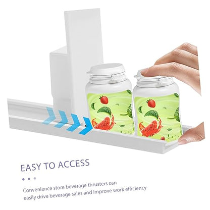 ULTECHNOVO Drinks Organizer Automatic Pusher Dispenser for Fridge Versatile Soda Can Organizer for Retail Store Supermarkets Easy