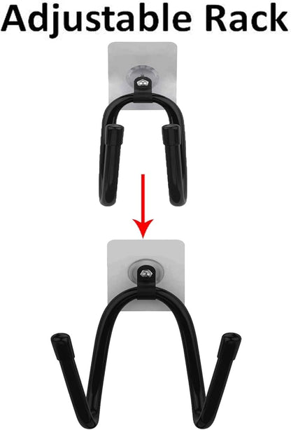 Universal - DIY Metal Adjustable Rack - Cowboy Hat Rack, Fold-Up Wall Hanging Storage Display,Cowboy Hat Holder,Cowboy Hat Organizer,Cowboy Hat Dryer Stand - Self-adhesive (no need for drilling) 3pack