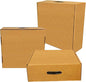 Hat Box for Travel, Protective Storage Organizer, Lightweight Travel Case (3 Pack - No Design)