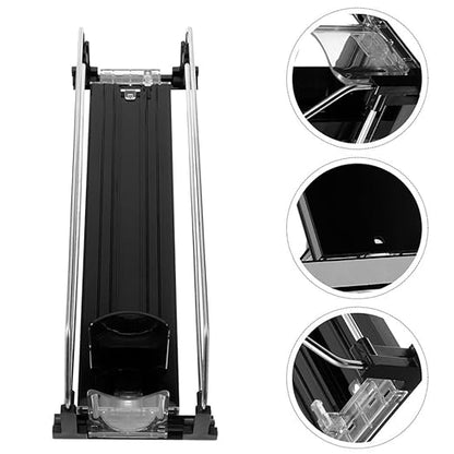 2pcs Automatic Pusher Soda Dispenser Refrigerator Drink Organizer for Cans Smooth Finish Easy to Install Suitable for Soda and Beer Compact Design for Fridge and Pantry