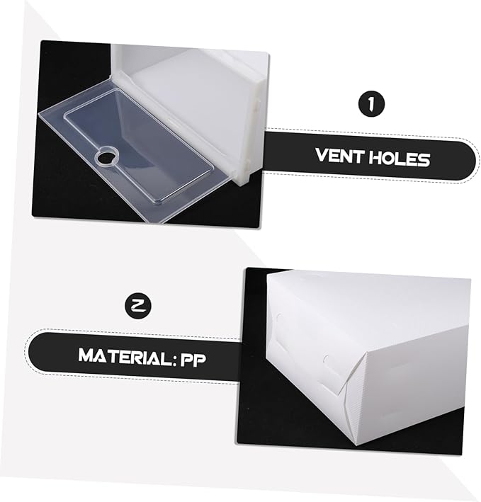Plastic Drawer Shoe Box Storage for Women Shoes Organizer Closet Storage Bins Stackable Pull-