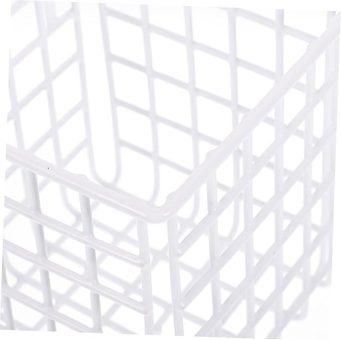 SOLUSTRE 2pcs Hanging Wire Basket for Kitchen and Bathroom Storage Space Saving Organizer for Cabinet Doors Pantry and Craft and Sturdy Design Multi Functional Use