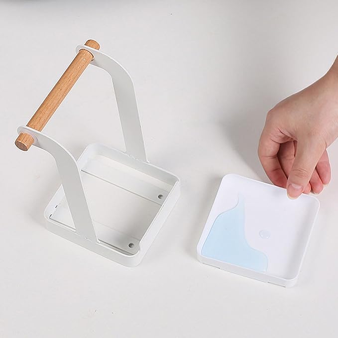 TOPINCN Pot Lid Holder, Multifunctional Pot Lid Ladle Holder Stand Kitchen Cookware Organizer Rack Spoon Rest Stand Cooking Utensil Rest, Cutting Board Rest Kitchen Utensils Drip Tray