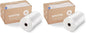 Kootek 8" x 150' Vacuum Sealer Bags Roll for Food with Cutter Dispenser, Commercial Grade Vacuum Seal Bags, BPA Free, Customized Size Food Bags for Storage, Meal Prep and Sous Vide (Pack of 2)