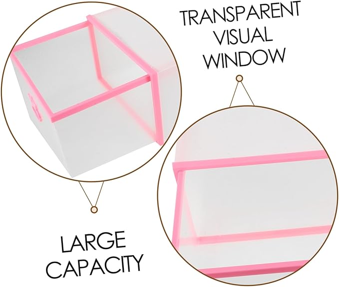 Ciieeo Thickened Transparent Shoe Storage Container with Drawer Plastic Shoe Organizer Box with Window Large Capacity for Men and Women