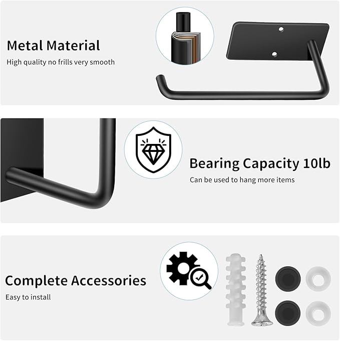 Hat Racks for Baseball Caps 4 Pack, Stainless Steel Adhesive Hat Hanger Hooks Holder for Wall, Multi-Purpose Strong Hook Organizer Can Hold More Than 40 Hats for Door/Closet