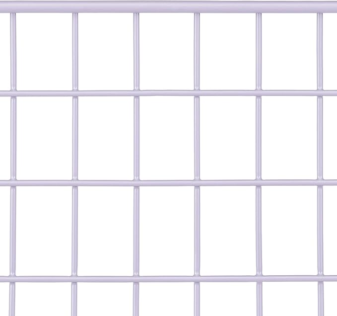 Whitmor 4 Pack Lavender Wire Storage Baskets for Organizing Office, Metal Storage for Pantry, Kitchen Bins & Freezer