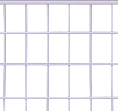 Whitmor 4 Pack Lavender Wire Storage Baskets for Organizing Office, Metal Storage for Pantry, Kitchen Bins & Freezer