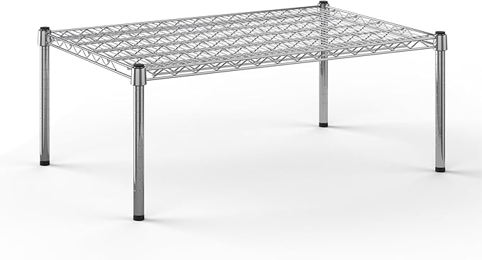 24" Deep x 36" Wide x 14" Height Wire Shelving Kit | 1-Tier | NSF Commercial Storage Rack Unit