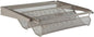 Closet Culture by Knape & Vogt 5.25 in. H x 23.50 in. W x 17.00 in. D Champagne Nickel Shoe Rack Kit for Closet System, 0335-SRK-CN