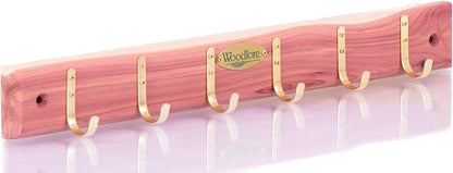 WOODLORE 82032 15 L X 2 H Belt Rack Holds 12 Belts
