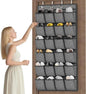 for Over Door Shoe Organizer 24 Pocket Hanging Closet Rack Storage Holder Black, Shoe Organizer, Hanging Closet Rack, Storage Holder