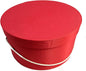 Sarah's Hat Boxes Classic Coral Hat Box – 14.75" x 7.5" (Dia. x Ht.) Handmade in USA – Odorless Non-Toxic Adhesive, Cording Handle – Premium Storage for Hats & Accessories