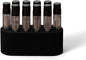 Perfume Sample Organizer for Bathroom or Vanity – Ideal Makeup and Skincare Storage, Desk and Bathroom Counter Organizer, Gift for Her ((BLACK) Fits 2mL Perfume Samples (Standard Size))