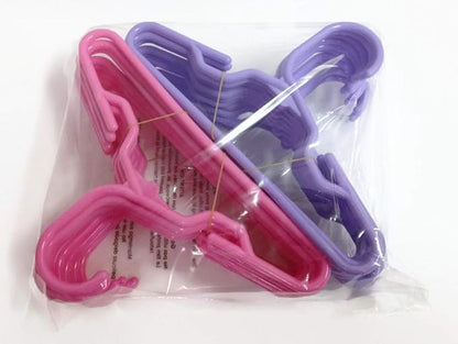 Doll Hangers Fits 18 inch Doll Clothes or Pet Apparel Hangers Set of 24 Measures 7 1/4 Inch Wide Small Dog Clothing 24 Piece Set!