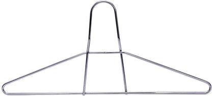 Quality Hangers Metal Hangers – Heavy Duty Hangers – Anti Theft Wire Hangers Suitable for Suits Coat Jacket – Hangers for Shuls Gyms Retail Stores Hotels – Can Carry Up to 200LBs (Chrome, 30 Pack)