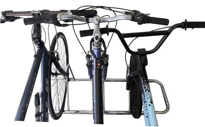 Sparehand 4 Bike Parking and Organization Solution - Freestanding Bike Stand for Parking Storage - Outdoor and Indoor Bike Rack