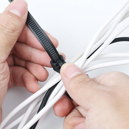Pack of 12 Magnetic Zip Tie Mounts, Magnetic Cable Clips Organize and Secure Cable Wires with Powerful Magnetic Multipurpose Cable Ties Mount Base for Electrical Wire