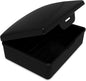 American Comb: Soap Box -Black - 1 Ct - Made in The USA - Soapbox with Hinged Lid and Secure Latch