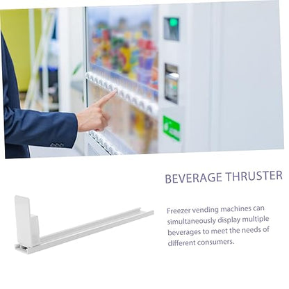 Luxshiny 3pcs Fridge Soda Can Dispenser Drink Organizer for Refrigerator Easy Pusher Bottle Holder