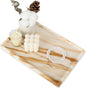100% Natural Marble Vanity Tray - Real Stone Storage Organizer for Bathroom/Kitchen/Vanity/Dresser, Countertop Tray for Perfume, Jewelry, Home Decor, 11.8 x 7.8 x 0.7 Inch