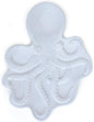 ZAWUU Resin Draining Octopus Soap Dish with Embossed Design – Multiuse Holder for Bathroom & Kitchen (Blue, Octopus)