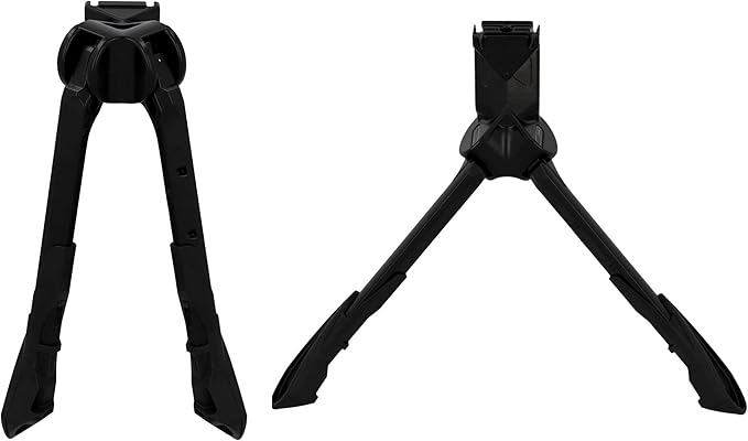 Fischer Jumbo Two-Legged Stand, Bicycle Stand Suitable for Bicycles from 27-28 Inches, Suitable for E-Bikes, Transport Bikes, Tandem and Bicycles, Load Capacity 80 kg, Black