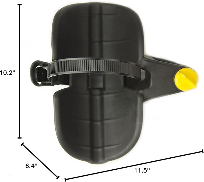Saris Freedom Fat Tire Wheel Holder, Bicycle Rack Accessory, Black, One Size (4419)