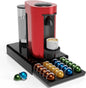 Coffee Pods Storage for Nespresso Vertuo Capsules Organizer, with Arcylic Top & Plastic Drawer, Holds 40 Pods