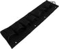Door Shoe Organizer 8 Pockets Non-woven Fabric Mesh Hanging Storage Bag for Bedside Closet Shoe Rack Black