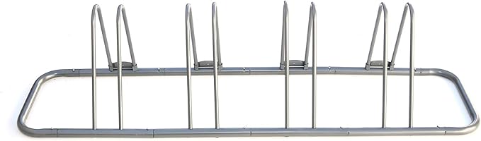 Sparehand 4 Bike Parking and Organization Solution - Freestanding Bike Stand for Parking Storage - Outdoor and Indoor Bike Rack