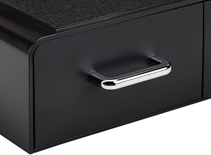 Amazon Basics K-Cup Compatible Coffee Pod Storage Drawer, 3 Easy-Open Drawers, 36 Pod Capacity, Black (Pack of 6)