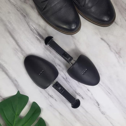 YY YEARCHY 14 Pairs Shoe Trees for Men Adjustable Plastic Shoe Holder Shape Support