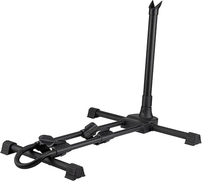PRO BIKE TOOL Vertical Upright Bicycle Floor Stand - Freestanding Indoor Bike Storage Rack for Garage or Apartment - No Drill - Compatible with Tire Widths of up to 2.3" and Wheel Sizes up to 29"