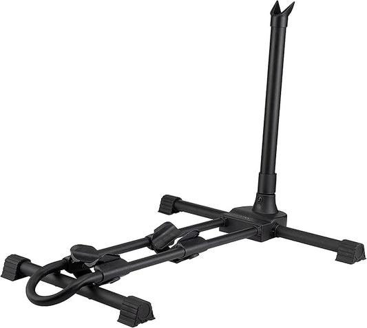 PRO BIKE TOOL Vertical Upright Bicycle Floor Stand - Freestanding Indoor Bike Storage Rack for Garage or Apartment - No Drill - Compatible with Tire Widths of up to 2.3" and Wheel Sizes up to 29"