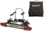 Westfalia Set bikelander and Storage Bag - Foldable towbar Mounted Bicycle Carrier for 2 Bikes - Suitable for eBikes - Universal Bike Carrier - Max. Load 60kg