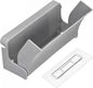 uxcell Wall Mounted Shoe Rack, PP Foldable Hanging Shoes Holder Organizer Gray
