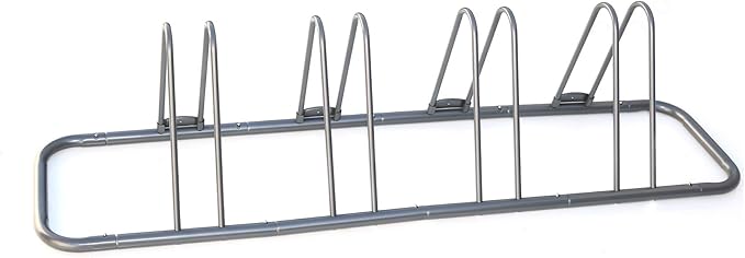Sparehand 4 Bike Parking and Organization Solution - Freestanding Bike Stand for Parking Storage - Outdoor and Indoor Bike Rack