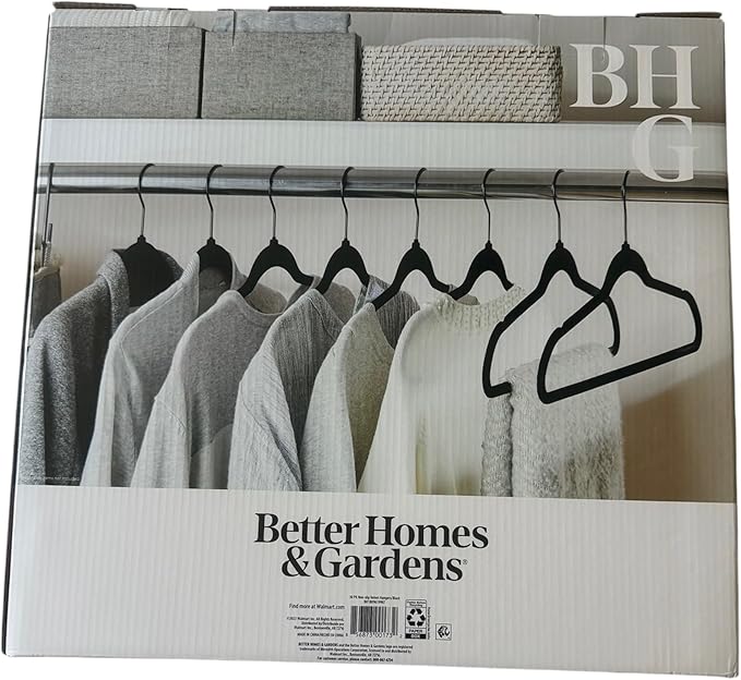 Nonslip Ultra Slim Hangers (Black)