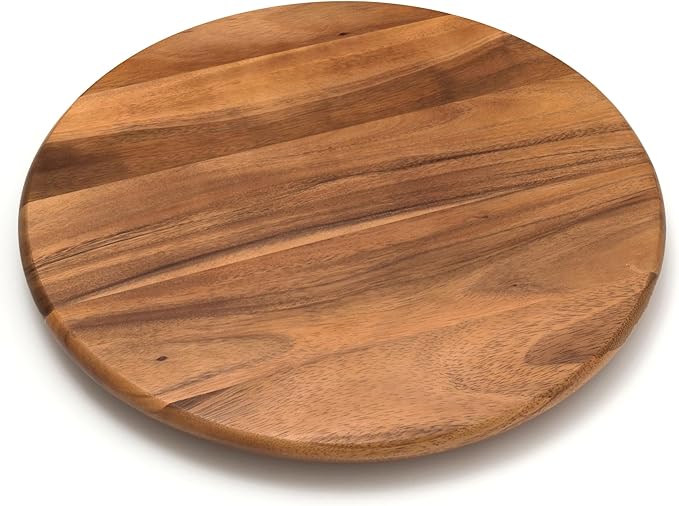 Lipper International 18-Inch Lazy Susan Kitchen Storage, Acacia