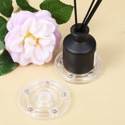 4 PCS Small Acrylic Plastic Lazy Susan Turntable Small Lazy Susan Bearing 4.7 Inch Plastic Cookie Turntable Bearings Hardware, Turntables Organizer for Kitchen Pantry Spice Rack Table Cake