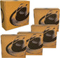 Hat Box for Travel, Protective Storage Organizer, Lightweight Travel Case (5 Pack - Fedora Design)
