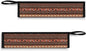 Ethnic Tribal Portable Travel Straw Tableware Storage Bag with Handle Cutlery Carrying Case Reusable Party Flatware Organizer for Chopsticks, Toothbrush