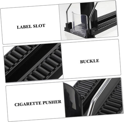 COLLBATH Drink Replenishment Pusher Automatic Drink Rack Pusher Can Organizer Easy Use Display Stand