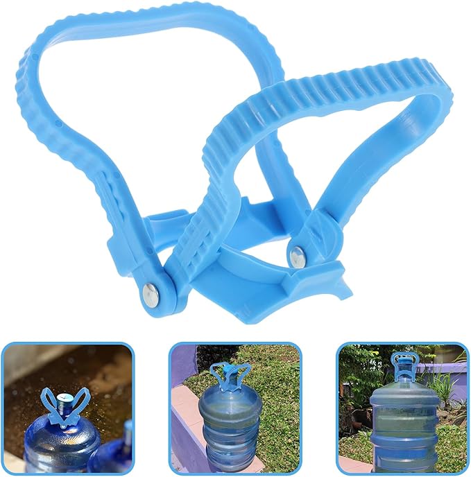 Heavy Duty Water Bottle Carrier Handle for Jugs Sturdy Plastic and Comfortable Grip