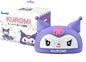 Kawaii Cute Soap Case Holder Container with Lid - Cute Soap Dish for Bathroom Accessories (Purple kuruo)