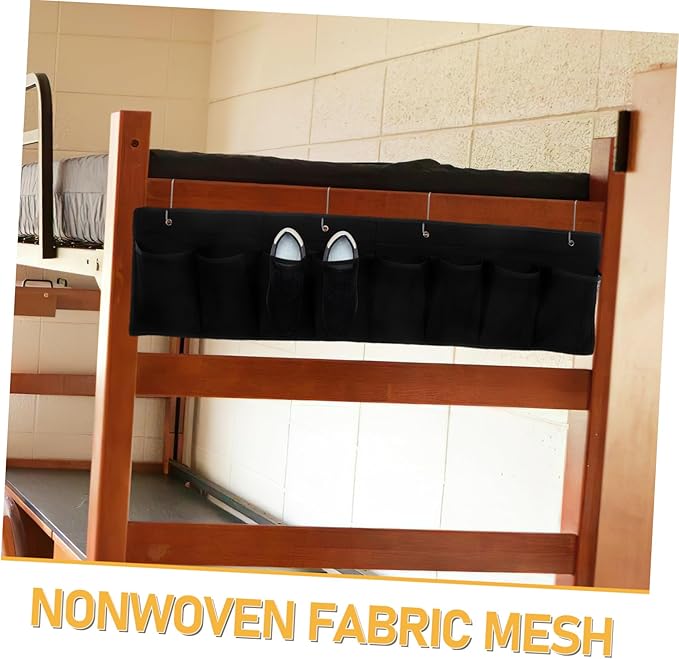 Cabilock Shoe Organizer for Bedside Non-woven Fabric Mesh Storage Bag for Rv Camping and Home Space-saving Hanging Storage for Shoes Toys and Accessories